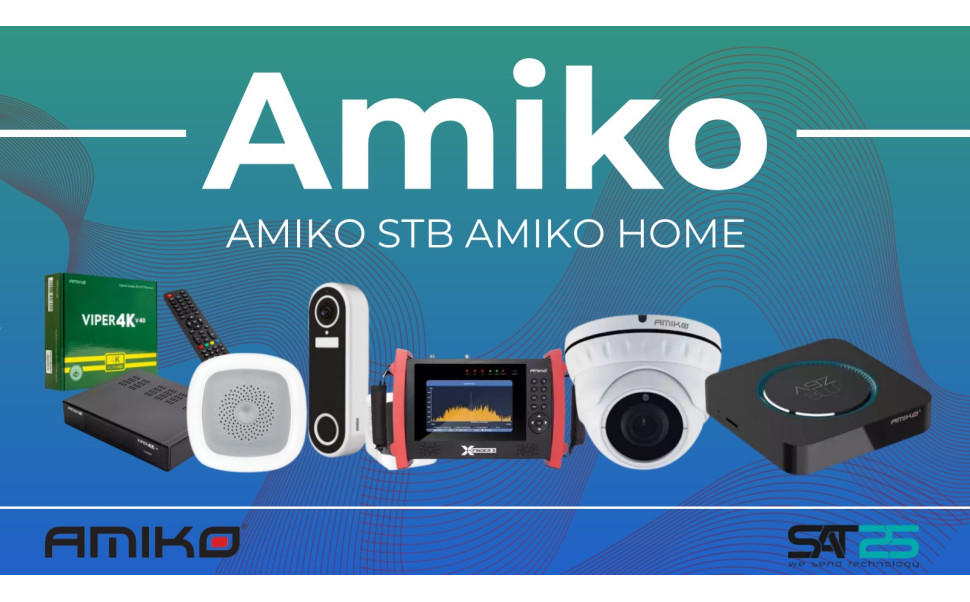 Amiko STB y Amiko Home: Revolucionando el entretenimiento la Automatización del Hogar.