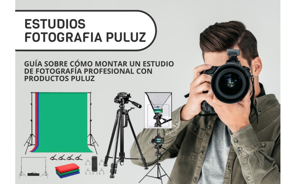 Guia de como montar um Estúdio Fotográfico Profissional com Produtos Puluz