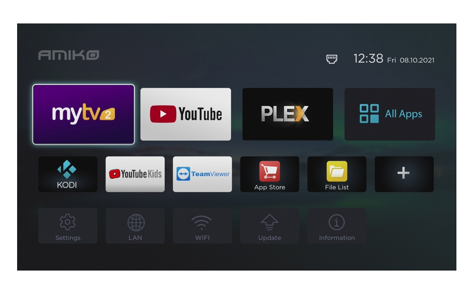 Amiko MyTV: Todo tu Contenido en Una Sola Aplicación